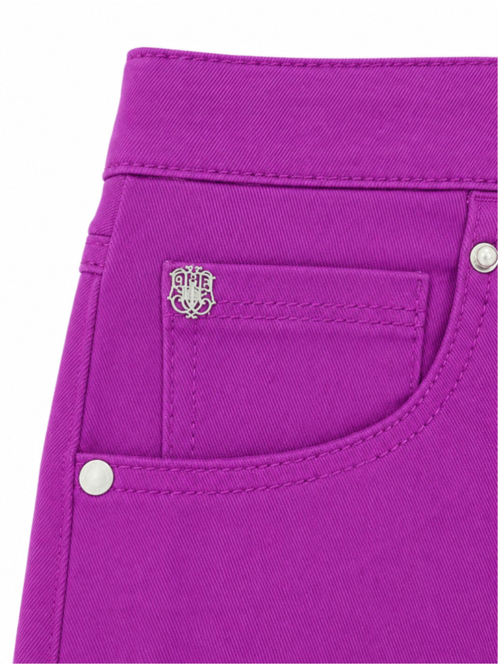Bandolini Jeans Women’s Purple 5-Pocket Capri Pants – Size 12 - Picture 8 of 12